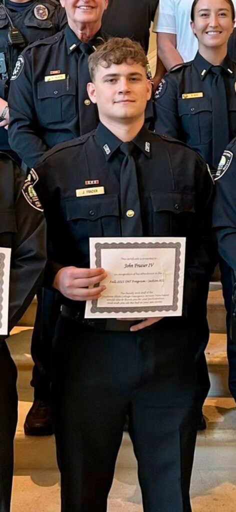 Daytona Beach Shores EMT John Frazier IV