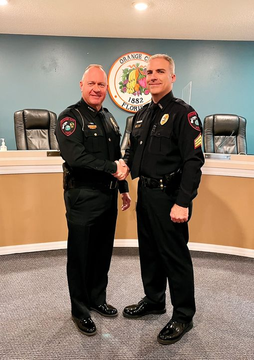 Scott Theriault in an Orange City Police photograph